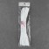 Knitted elastic, 8 mm, 10 ± 0.5 m, white color