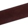 Collar of two-layer leather on the suede, 3.5 cm, Osh 41-51 cm, brown