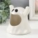 Ceramics "White Ghost" 11x10x10 cm Ceramics