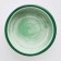 Ceramic bowl with carrots 100 ml 8.8 x 8.8 x 3 cm, green-white