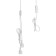 Suspension cartridge with a switch, G13, wire 1.5 m, Fito-Holder mini, White, "Era"