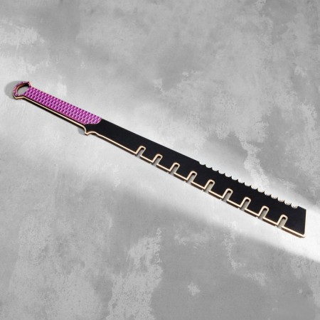 Wooden souvenir "Tesac dexterity", length 54 cm, purple