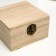 The box is simple "square" 8.5x8.5x5 cm