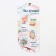 Magnetic bookmarks on the substrate "You are the best teacher", 6 pcs.