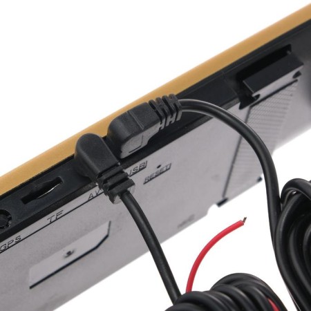 Torso DVR, 2 cameras, HD 1080p, size 31x8 cm, TFT 4.3, review 120 °-5