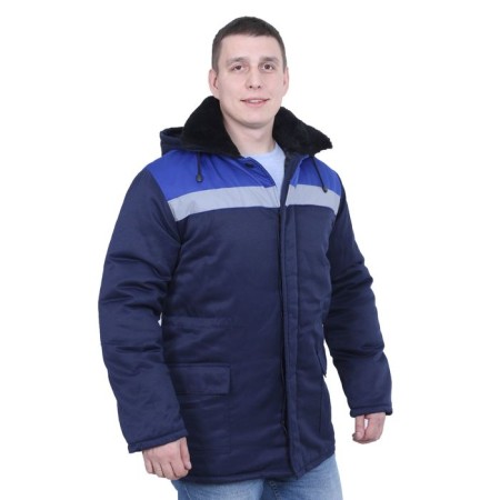 Working jacket, p. 48-50, height 182-188 cm, blue/cornflower color-1