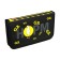 Penal 1 section 115 x 190 mm, Hatber "Ga-ha-ha", laminated cardboard, black/yellow (volumetric 3D risun) NPN_43003