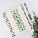 Tencil of border plastic "Heraldic patterns" 40x12 cm