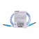 Audio Oxion AUX018, Jack 3.5 mm (M) -Jack 3.5 mm (M), 1m, blue
