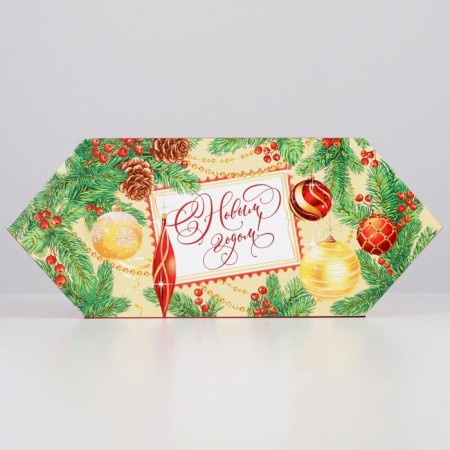 The prefabricated box - the context of Sovetskaya, 14 x 22 x 8 cm, New Year-2