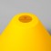 Plaphon "cone" E27 yellow 25x25x15cm