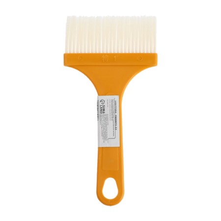 Brush flat promo, artificial bristles, plastic handle, 90 mm-5