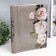 Photo album on 30 magnetic sheets 23x28 cm "Roses on gray"