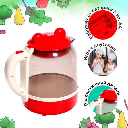 Household appliances "Teapot", steam, sound-3