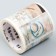 Adhesive tape paper "Letters" width 4 cm winding 2 m