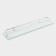 Bathroom shelf, 50 × 12 × 4 cm, metal, glass