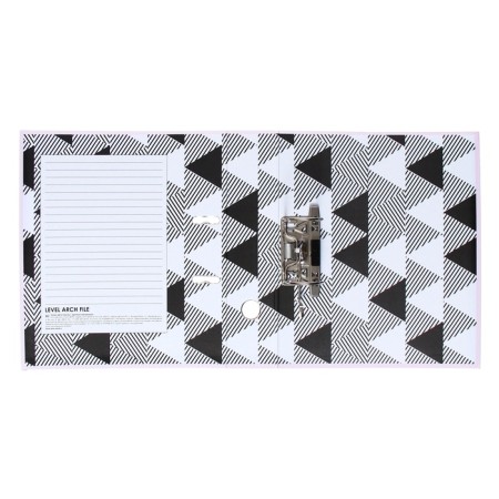 PAPKA-registrar A4 75mm Calligrata laminated, light lilac-4