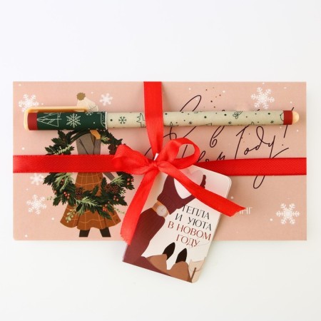 Gift New Year's set Planning and pen "Shine in the new year!"-15