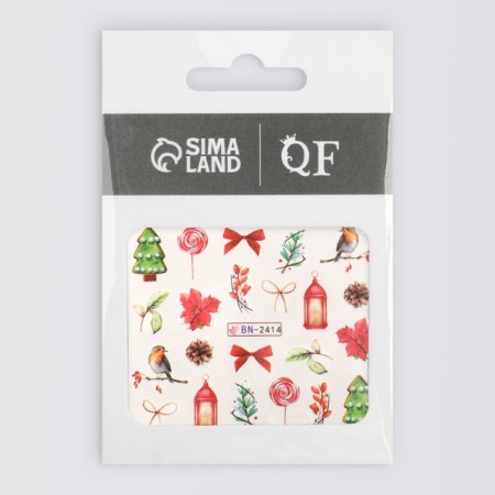 Nail Slider design 6.5*5.5cm BN-2414 (FAS 6pcs Price per pcs) Subway QF-2