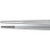 Antimagnetic bison tweezers, professional, straight, precision, 250 mm