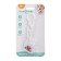 Holder for the nipple - dummy "I love dad", on the chain color is white