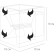 Facade lamp Arte Lamp Rullo A1414al-1BK, LED, 6 W, 10x10x10 cm, 500 lm, black