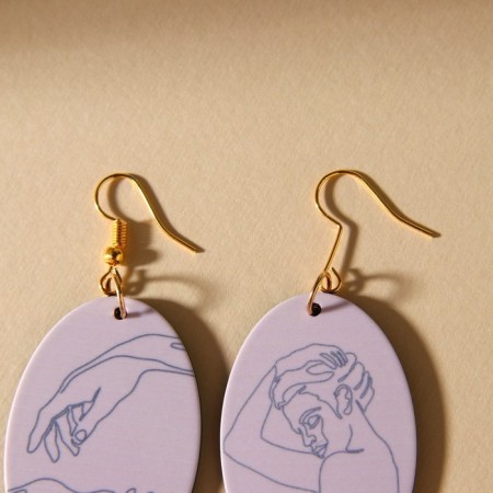 Earrings "Lady -Boss"-4