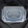 Boxing for storing sewing accessories, with a lid, 28.5 × 19.5 × 15.5 cm, the color is gray/transparent