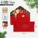Gift envelope "New Year's chic", Christmas balls, software, embossing, embossing, 19 x 9.2 cm, new year