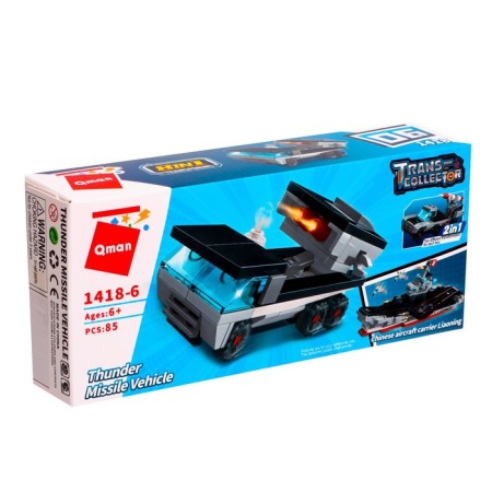 Designer Military zone "Combat transport. Rocket Machine "Thunder", 85 parts-1