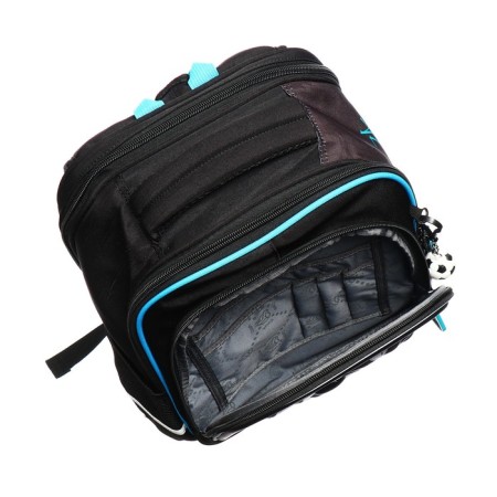 School backpack 37 x 28 x 13 cm, ergonomic back, Across 557, blue CS23-557-2-7
