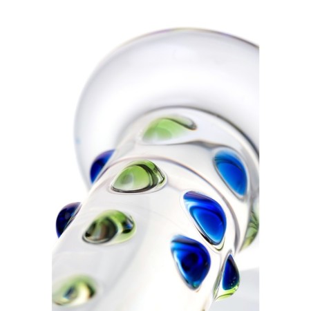 Unrealistic phallimitator Sexus Glass, glass, transparent, 18 cm-4