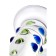 Unrealistic phallimitator Sexus Glass, glass, transparent, 18 cm