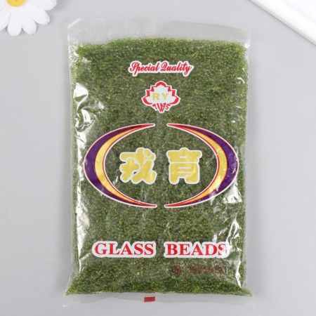 Glass bead 12/0 "salad" transparent 450 gr mix-3