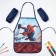 Apron with overshielders Children's "Spider-Man", 49 x 39 cm