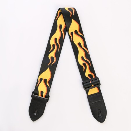 Burning belt "Yellow flame" length 60-117 cm, width 5 cm, 12 mediators as a gift-2