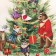 Walking on the table Ethel Noble Christmas 40x147 +/- 5 cm, 100% HL, sarzha 190 g/m2