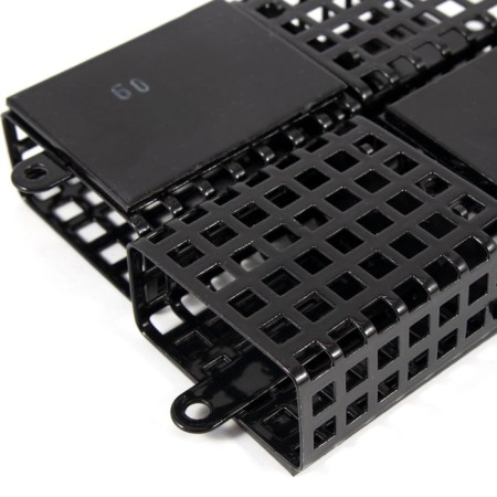 Feeding feeder Yaman rectangular 60 g, metal, removable plastic bottom, packaging 10 pcs. 106948-6