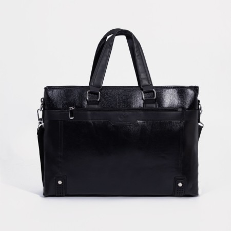 Male bag, black color-1