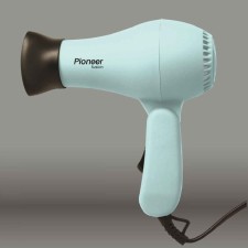 Pioneer HD-1009, 1000 watts, 2 speeds, 2 temperature conditions, light turquoise