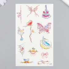 Tattoo on the body color 