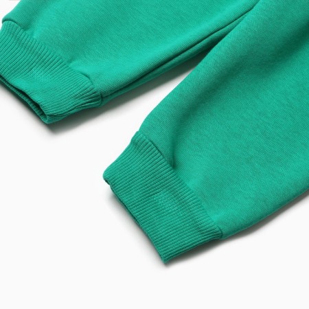 Costume for boys (sweatshirt, pants), I am beginning, green color, height 98 cm-5