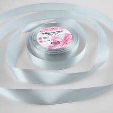 Satin tape, 20 mm × 23 ± 1 m, color platinum color