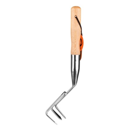 Looser, length 42 cm, 3 teeth, wooden handle-1