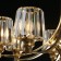 Ilvita chandelier, size 80x95x80 cm, 480W 8xe14 IP 20