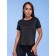 Sports T -shirt Feminic, size m, black color