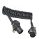 AIRLINE trailer cable, 24V, 15 contacts, 4.5m