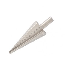 Barce drill, step, 6-30 mm, p6m5, 3-grade shank