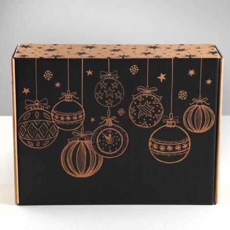 Folding box "Happy New Year", 30.7 x 22 x 9.5 cm, New Year-3