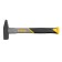 Denzel 10483 locksmith hammer, TPR coating, Fiberglass handle, 300g